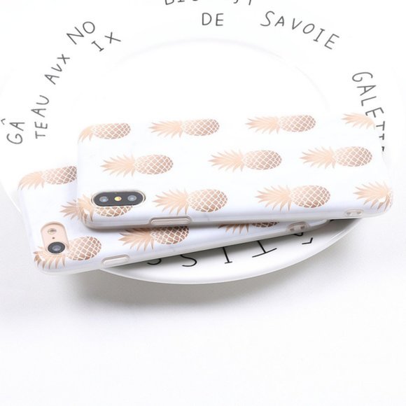 *NEW iPhone 11/Pro/XR Marble Pineapple Case - Picture 7 of 7